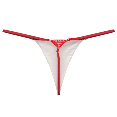 lingerie prada|Prada thong underwear.